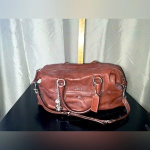 Coach Leather Ashley Satchel
